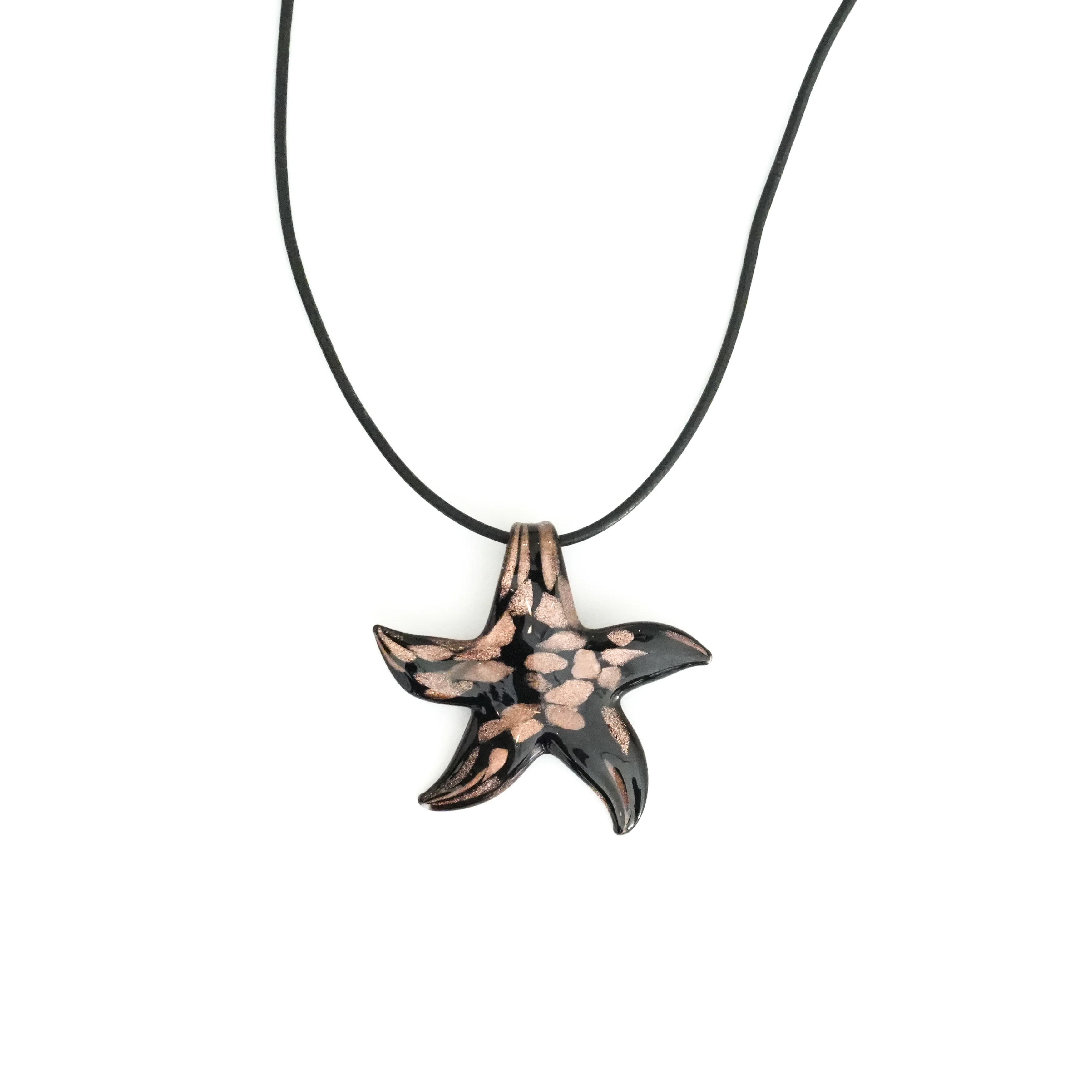 Black Starfish Necklace - Image 4